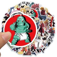 Fullmetal Alchemist Anime Sticker Vinyl Decal Supernatural Alchemy Pack Lot 50pc