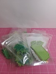Foliage Leaf Holiday Die Cut and Paper Punch Embellishments Mixed Lot 200+ Pcs