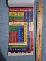 90 Piece Once Upon A Time Embellishments Back To School