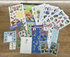 Lot Of Disney Pixar Stickers Winnie Mickey Dalmations Buzz Hallmark Sandylion