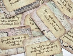 Winnie the Pooh Inspired cards for encouragement/friendship Journals