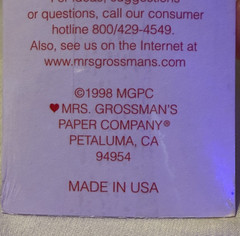 NEW Vintage Mrs. Grossman’s Lot of 4 Packages ~ ROSES & SUNFLOWERS ~ Stickers