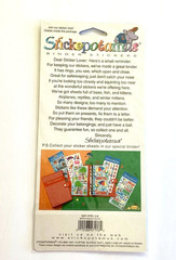 3 Pks Stickopotamus Stickers Happy Birthday Cake Presents Party Hats Streamers