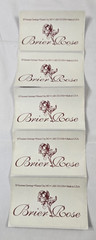 Vintage Brier Rose Angels Cherubs Cupids 4″ x 2 1/2″ Large STICKERS – LOT of 5