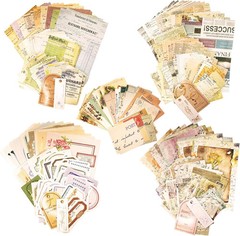 460 Sheets Vintage Scrapbook Papers Journaling Scrapbooking Supplies Kit junk jo