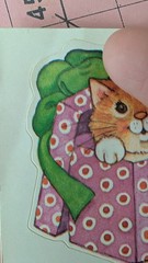 Vintage Current Inc Stickers Christmas Critters Stickers Animals 1 Sheet READ