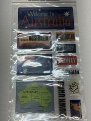 Jolee’s Boutique & Reminisce Australia Travel Vacation Scrapbooking Stickers