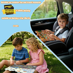 Reusable Sticker Books for Toddlers 2-4 Years – Travel Toys for Toddlers 1-3,Gif