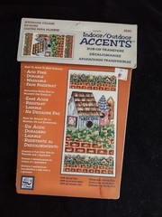 Indoor Outdoor Accents Loew Cornell Rub On Transfers Birdhouse Village 2520 NOS