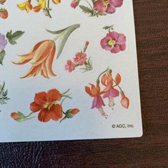 Vintage AGC Inc. – Wild Flowers Sticker Sheet