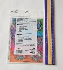 Hallmark Body Stickers NIP Vintage Tattoos 2010 Rockabilly glitter transparent