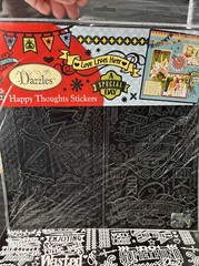 7 Pkgs. 12×12 Dazzles Stickers Assortment