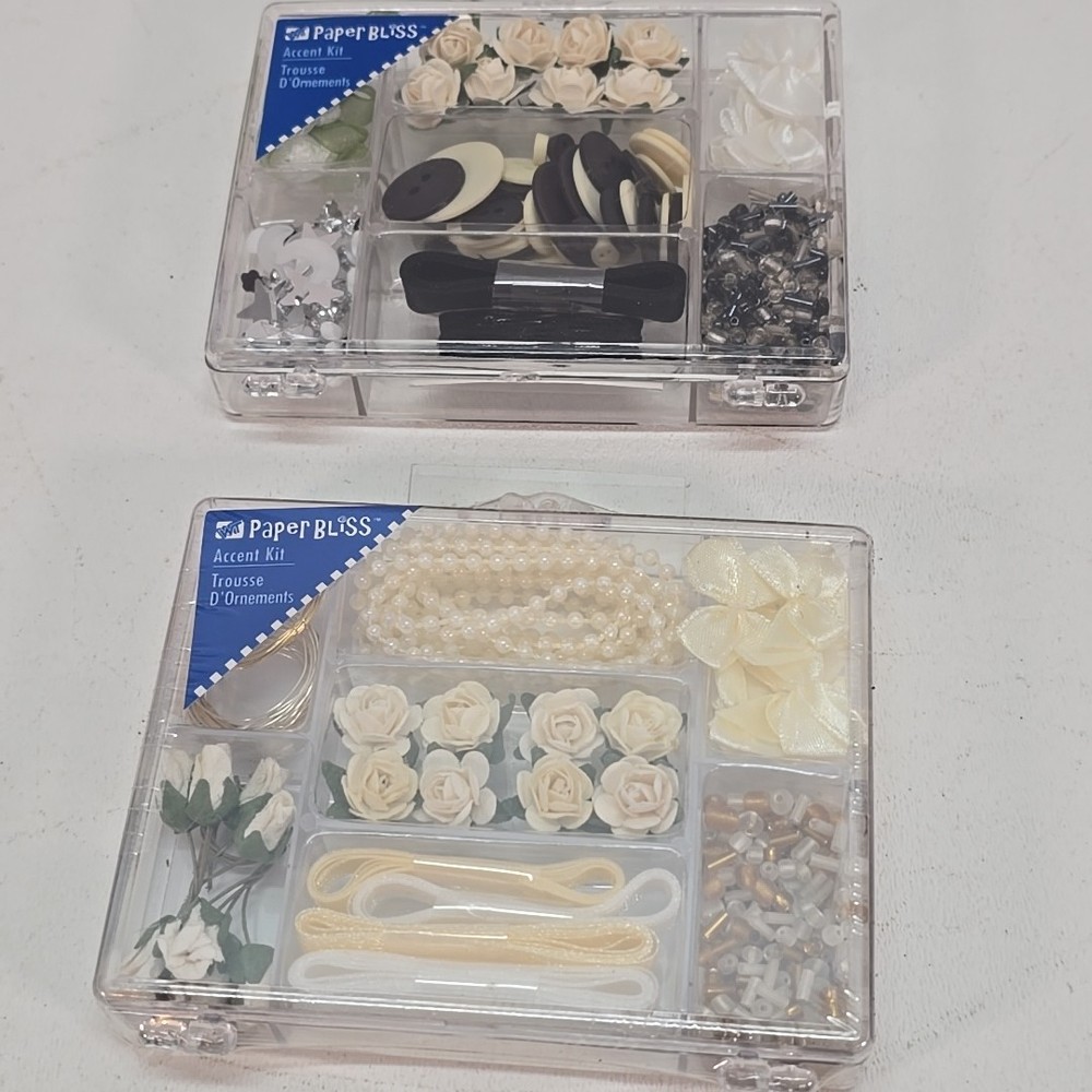 Paper Bliss Accent Kit Scrapbboking Card Making Crafting Showers Wedding