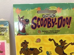 Vintage Heartline & Sandylion & Other Stickers Scooby-Doo Background ’70s Style
