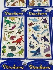 12 Animals Ocean Life Sticker Sheets Mello Smello Sharks Kittens Puppies Horses
