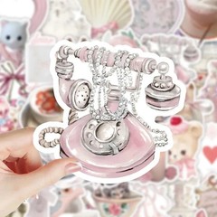 Valentine Flowers Bear Kittens Swan Heart Tickers Scrapbook Card Journal Craft