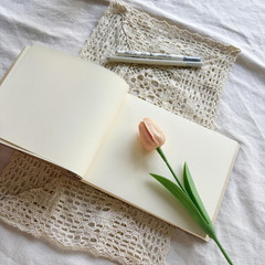 DIY Scrapbook Journal & Craft Notebook | 8.5X6 Hardcover for Photos, Memories &