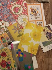 Floral Ephemera 50+ Pieces Vintage Flower Junk Journal Scrapbook Cottagecore Lot