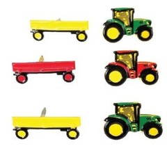 Tractor, farm, Decorative Scrapbook Brads – Eyelet Outlet #180