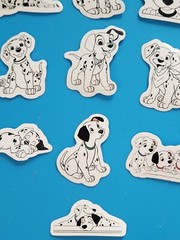101 Dalmatians Scrapbooking Stickers Disney 10 X Vinyl Sticker May249