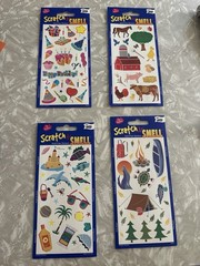 Mello Smello VTG Stickers Scratch N Smell Beach Birthday Farm Camping Lot