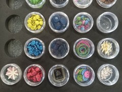 CLOSE TO MY HEART Embellishment Storage case w/ 25 containers CTMH scrapbooking
