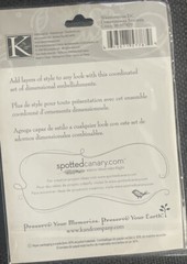 K&Company scrapbook Dimensional Embellishments Washington DC White House