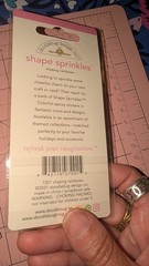 Doodlebug Design Shape Sprinkles Rainbows Clouds Pack