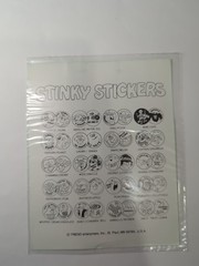 TREND 80s Stinky Stickers Vintage Scratch N Sniff Sealed Space UNREAL Robot