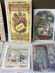 12Pc Assorted Ephemera Pack For Scrapbook Junk Journal Mixed Media Crafts (528)