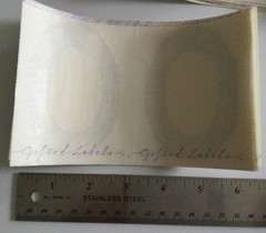 10 GIFTED STICKERS LABELS/TAGS John Grossman’s THE GIFTED LINE VTG 1986 FLORAL