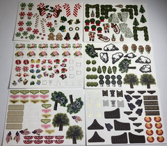 Anna Griffin Mini House Decorative Die Cuts 6 Sheets