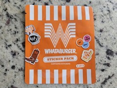 Whataburger 2026 Stickers Pack #1 Brand New Sealed