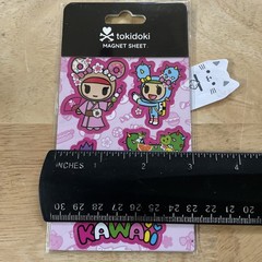 New Rare Cute Japanese Pink Tokidoki Magnet Sheet , Pink Kawaii HTF 💗🌸