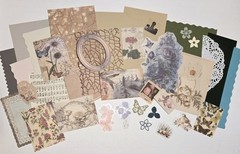 Scrapbook Pages Kit Ephemera Papers Images Stickers Frames Junk Journal Cards