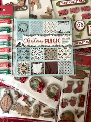 LOT #312 – 9 PKGS CHRISTMAS LITTLE BIRDIE 3D STICKERS & 6X6 PAPER PAD 24 SHEETS