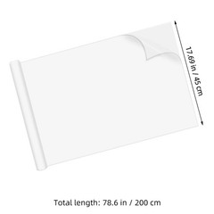 Portable Self Adhesive Whiteboard Large White Board for Writing and Drawing