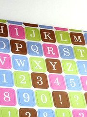 Pregnancy Scrapbook Stickers Deja Views Vellum Quotes Word Tiles 268pc Tablet