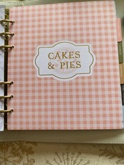 RECOLLECTION 179 PC BAKING RECIPE PLANNER KIT WALL ART ROLLING PIN ~ NEW