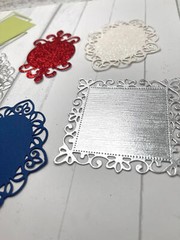 Die Cuts Decorative Plaque 8 Pieces *You Choose Color* Foil Mirror Specialty Car