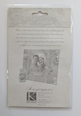 White Flowers Dimensional Scrapbooking Stickers By K&Company