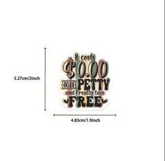 10pcs Sarcastic Quote Stickers- Scrapbook, Journal, DIY Crafts & Card