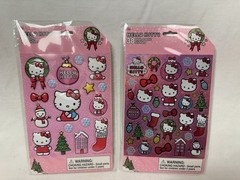 Hello Kitty Stickers Holiday Christmas 2 Sheets – Horizon 2014