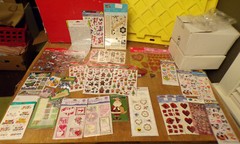 Large Lot of Scrapbooking, DYI Card Making, Craft Stickers – Sealed