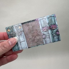 Window Door Stickers Fold Out Junk Journal Collage Scrapbooking