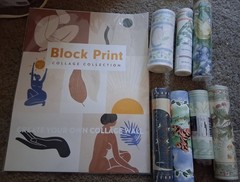 Large Lot Of Scrap Booking Stickers, Sticker,paper Stamps Stencils Ect. (A)