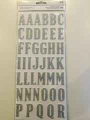 American Crafts Alpha Foam sticker bundle new