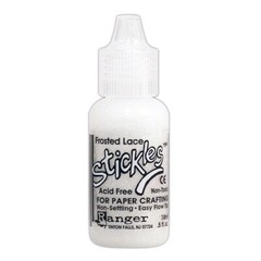 Ranger, Stickles Glitter Glue, Frosted Lace Glitter Glue, Snow Ice Stickles