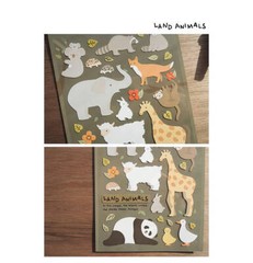 LAND ANIMALS – Adorable scrapbooking sticker