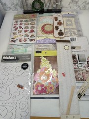 Vintage Scrapbook Sticker Lot of 13 Rare Various Brands Nostalgic See Photos New